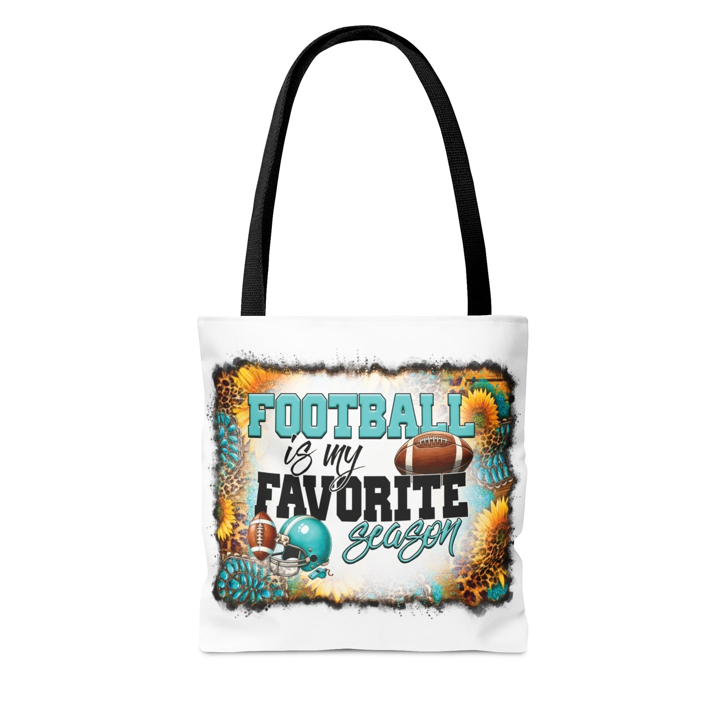 Tote Bag, Western, Football is my favorite season