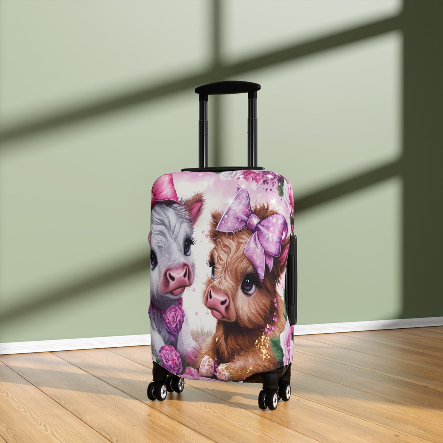 Luggage Cover, Highland Cows, awd-1685