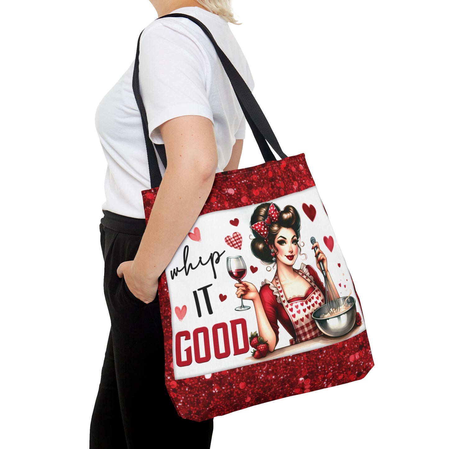 Tote Bag, Retro, Whip it Good