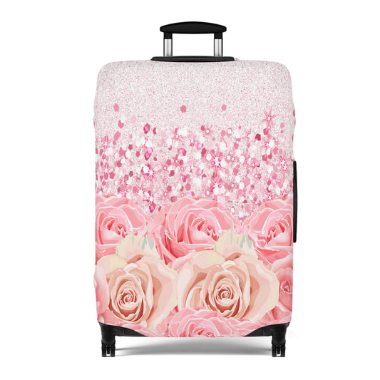 Luggage Cover, Pink Roses, awd-1726