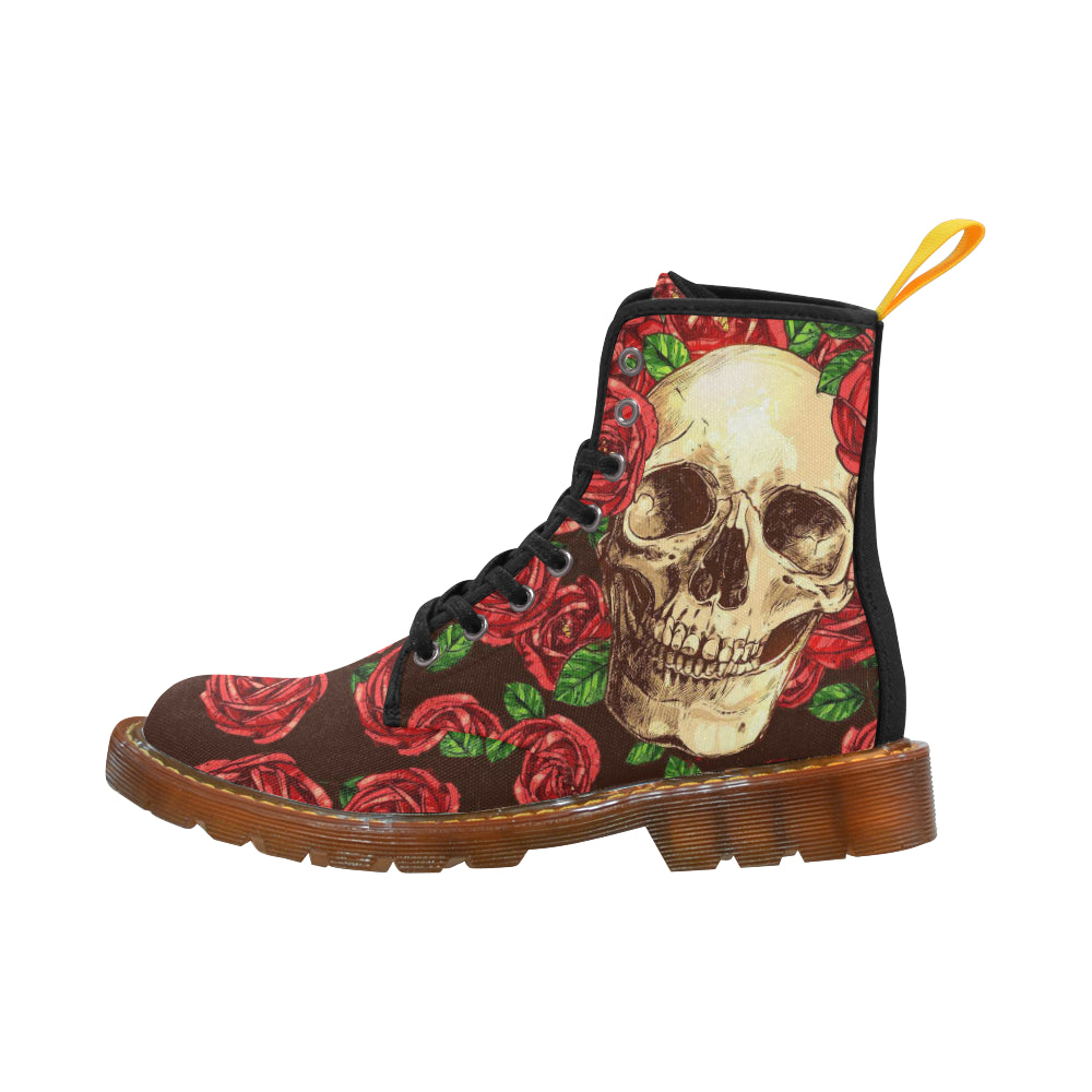 flowerskull Martin Boots For Women Model 1203H