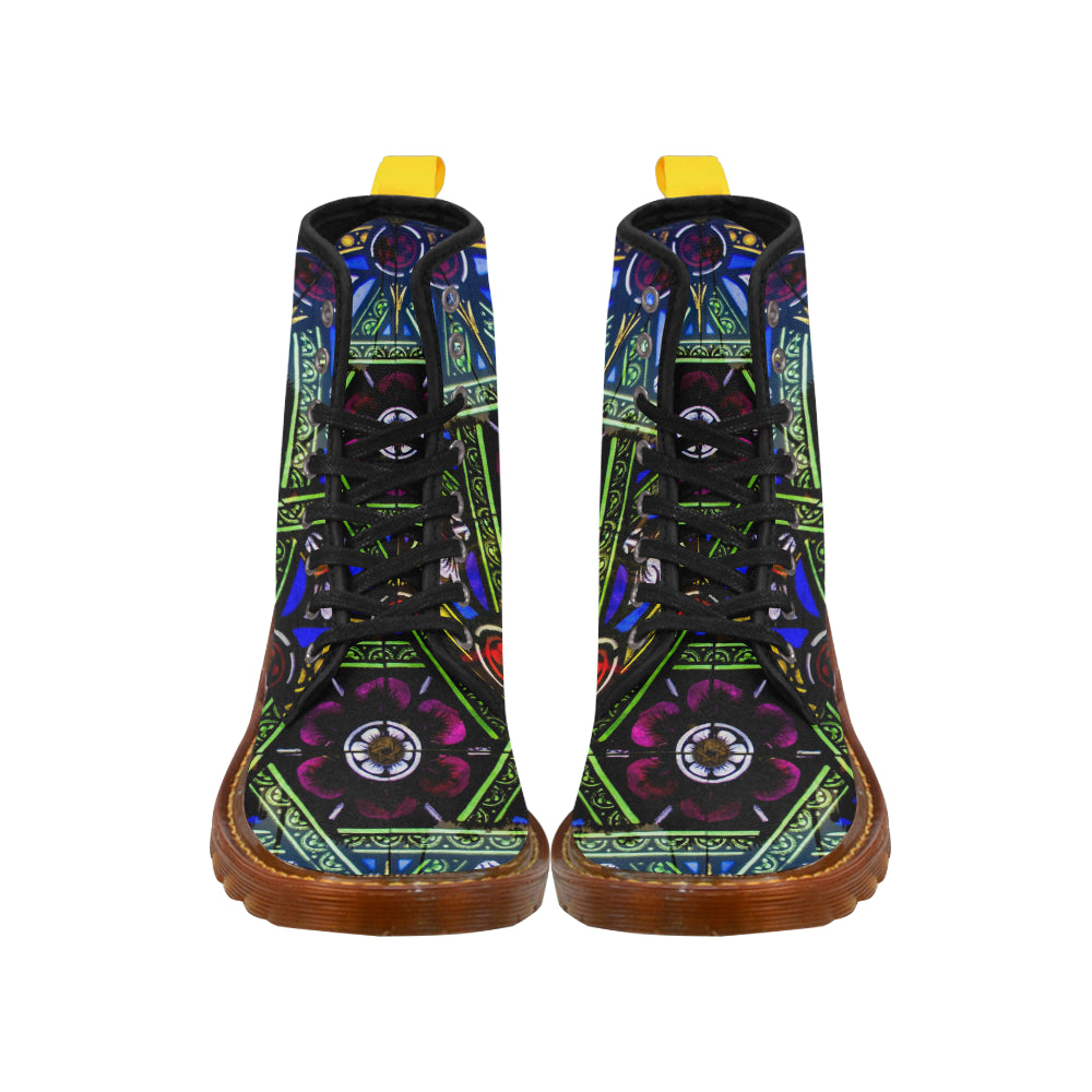 Vitrage Flowers Martin Boots For Women Model 1203H