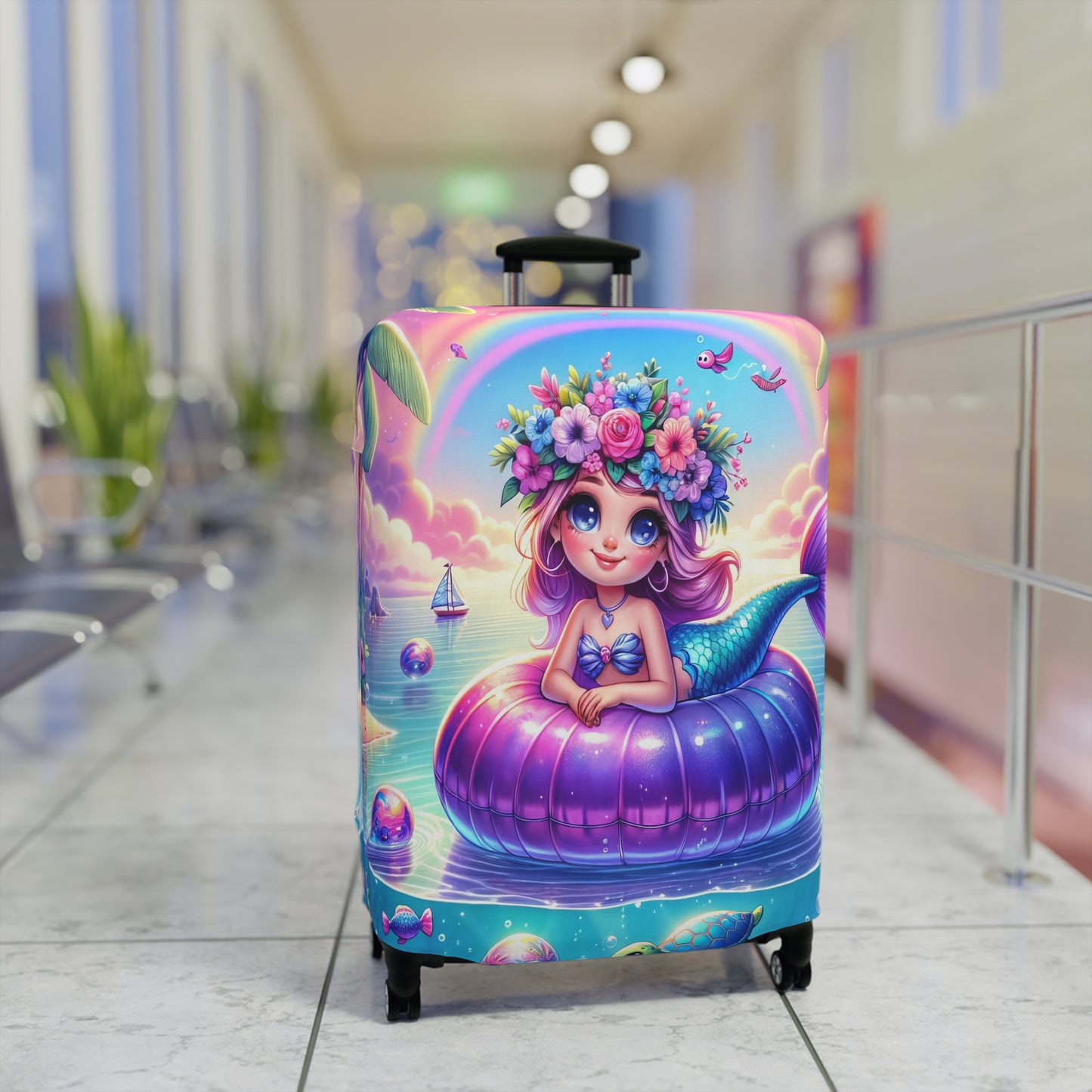 Luggage Cover, Mermaid, awd-3082