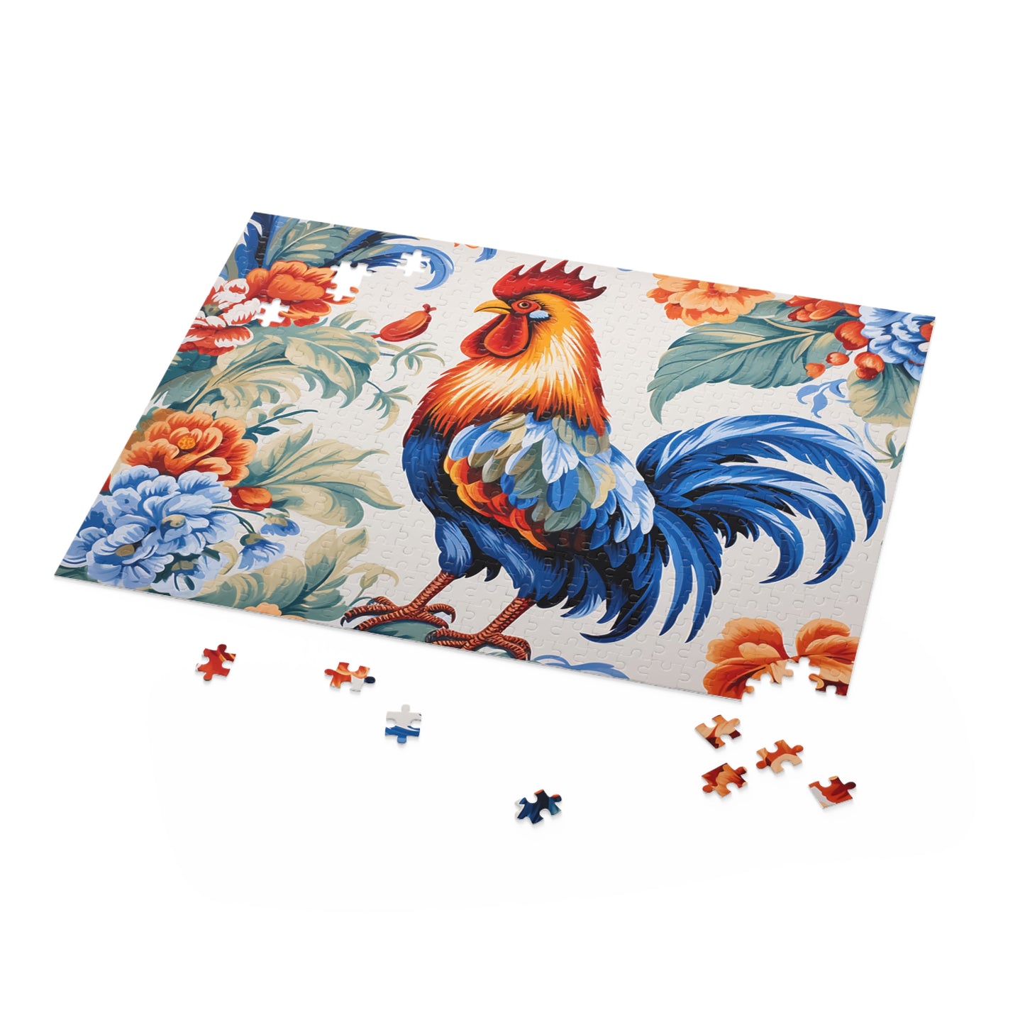 Personalised/Non-Personalised Puzzle, Chickens/Rooster (120, 252, 500-Piece)