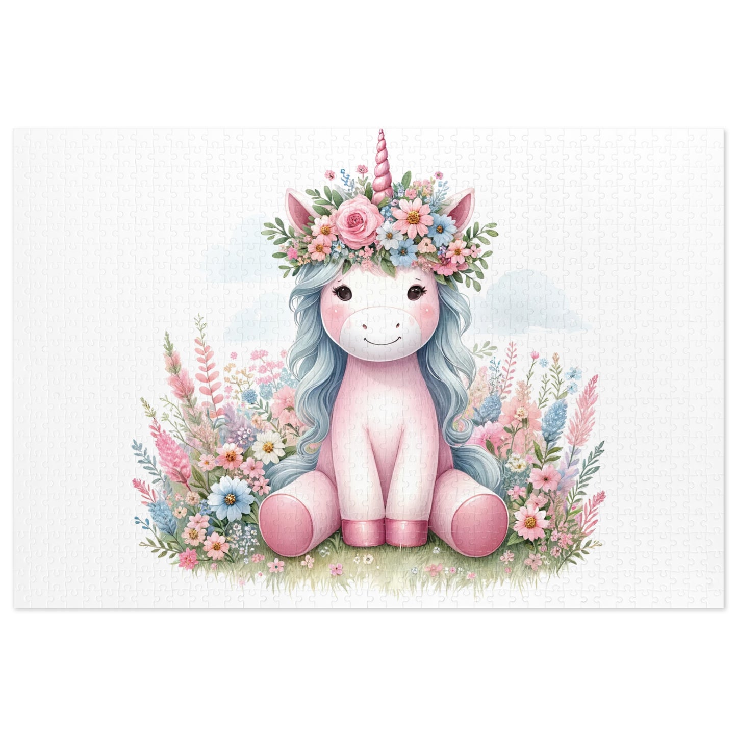 Jigsaw Puzzle, Unicorn, Personalised/Non-Personalised (30, 110, 252, 500,1000-Piece)