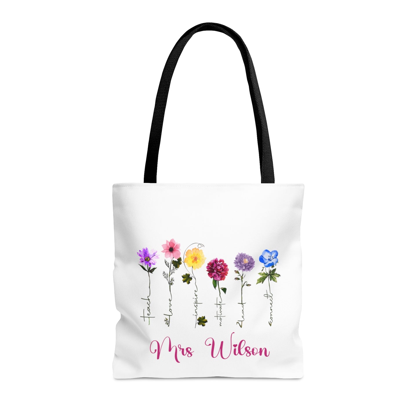 Personalised Tote Bag, Teacher Tote bag