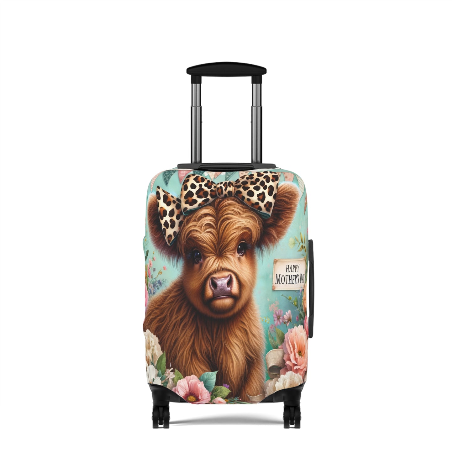 Luggage Cover, Highland Cow, awd-5004