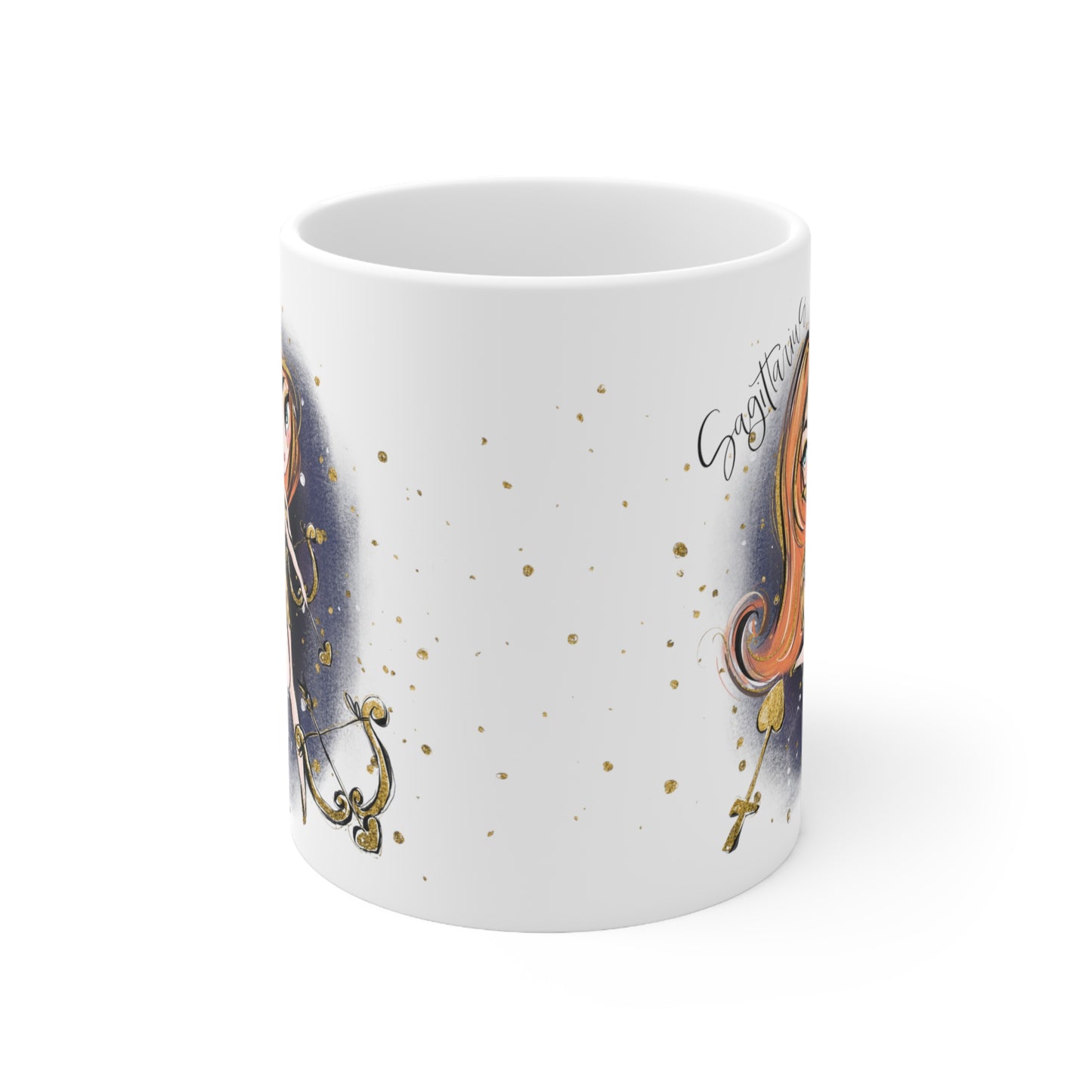 Zodiac Sign, Sagittarius, Ceramic Mug 11oz