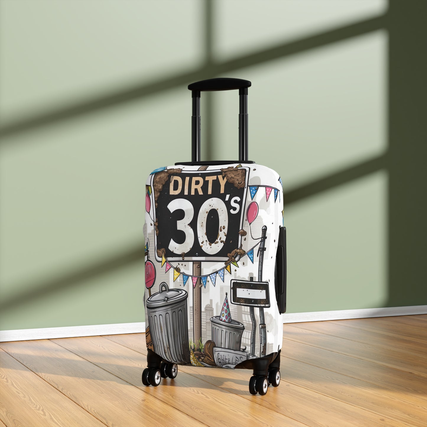 Luggage Cover, Dirty Thirty's, awd-1663