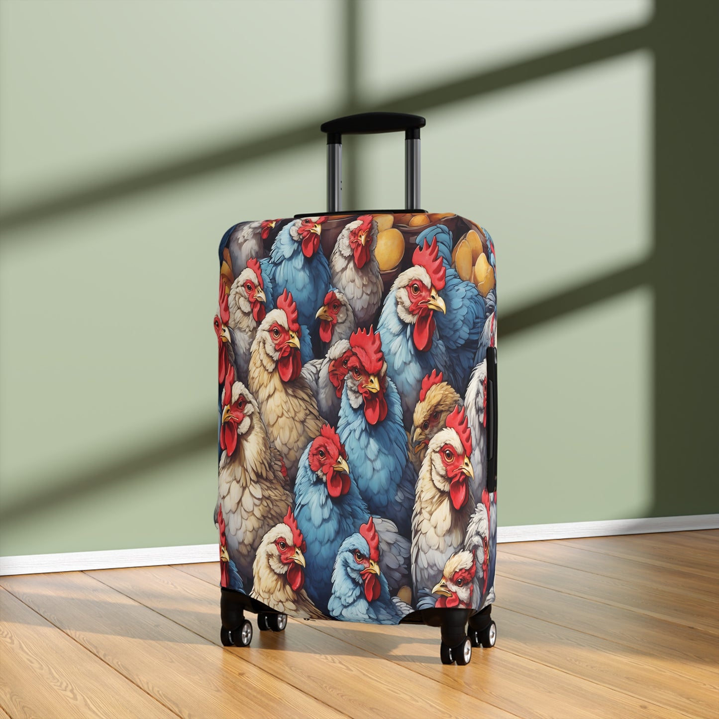 Luggage Cover, Chicken/Rooster, awd-441