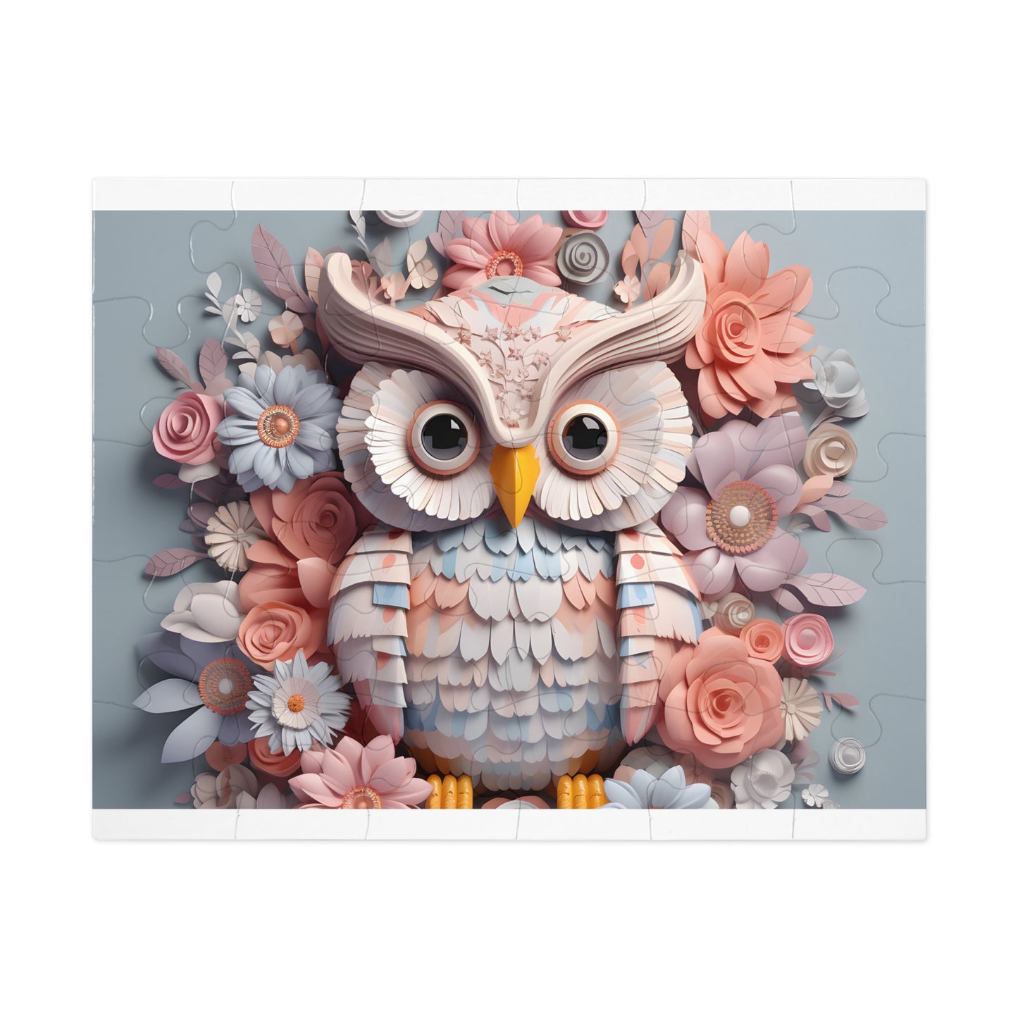 Jigsaw Puzzle, Owl, Personalised/Non-Personalised (30, 110, 252, 500,1000-Piece)