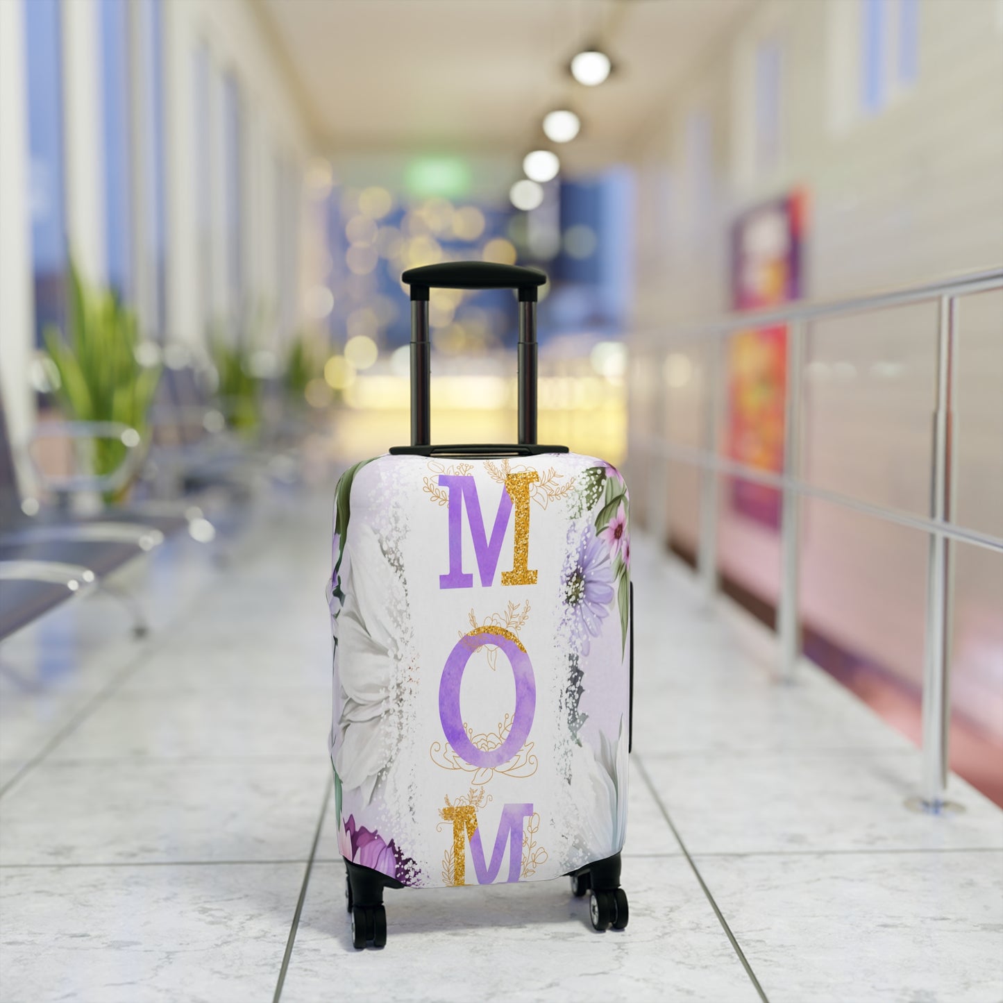 Luggage Cover, Floral, Mom, awd-532