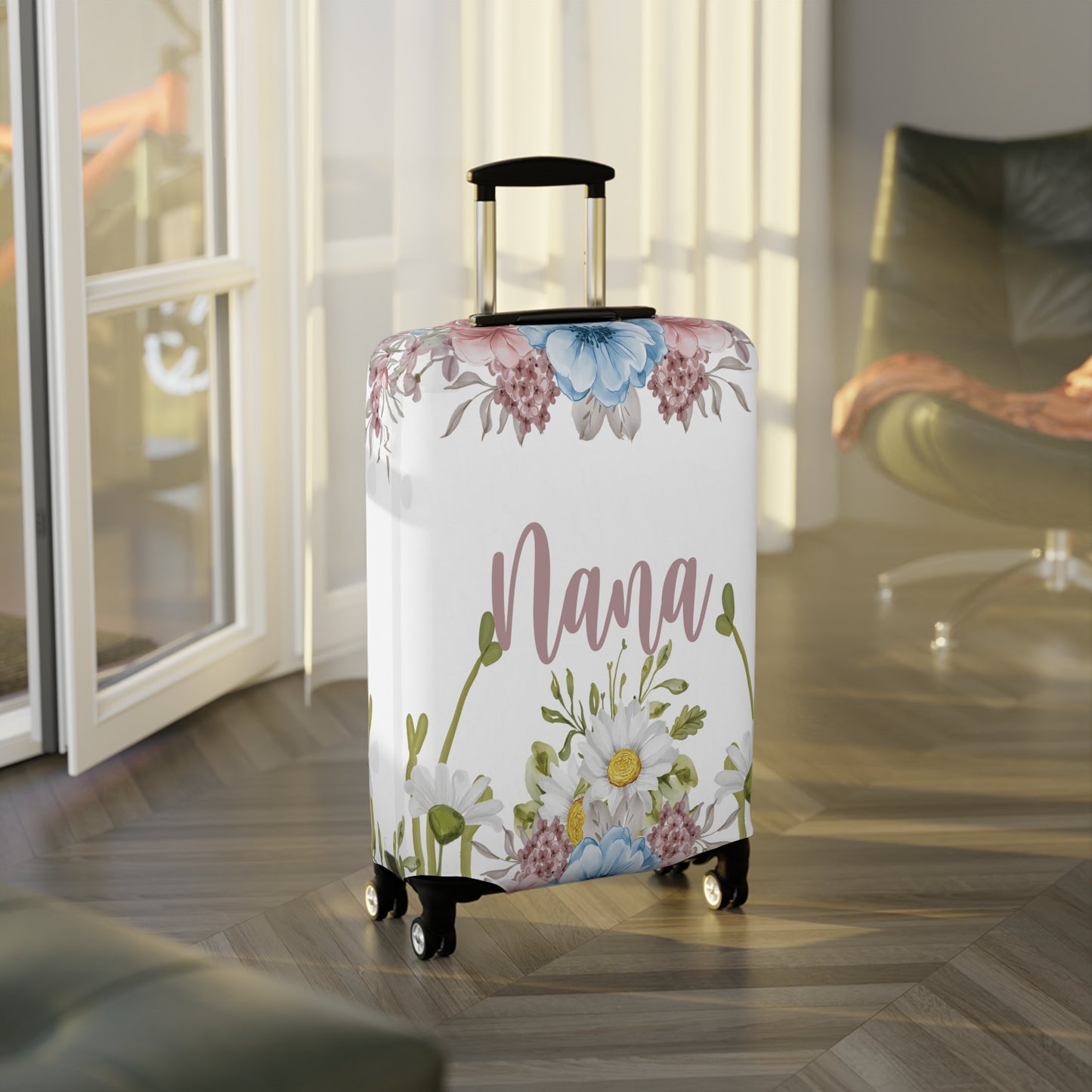 Luggage Cover, Floral, Nana, awd-1367