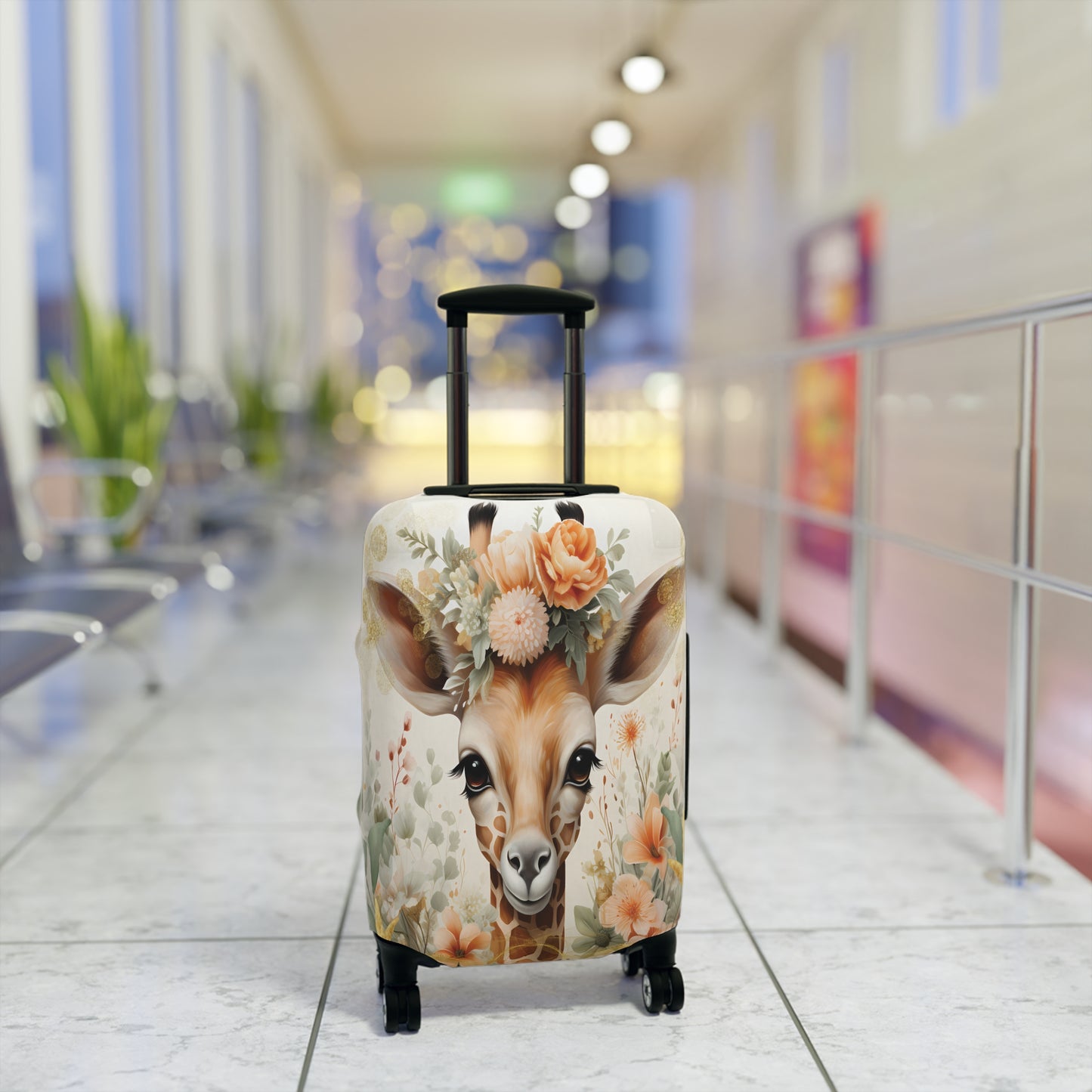 Luggage Cover, Giraffe, awd-422