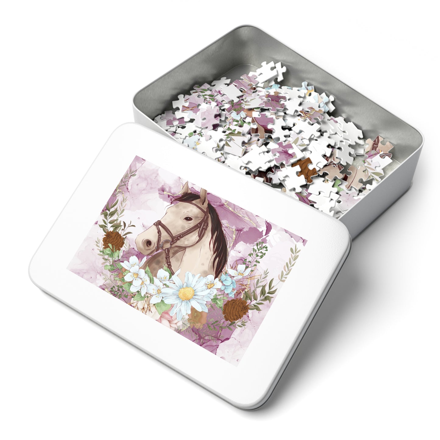 Jigsaw Puzzle, Horse, Personalised/Non-Personalised (30, 110, 252, 500,1000-Piece)