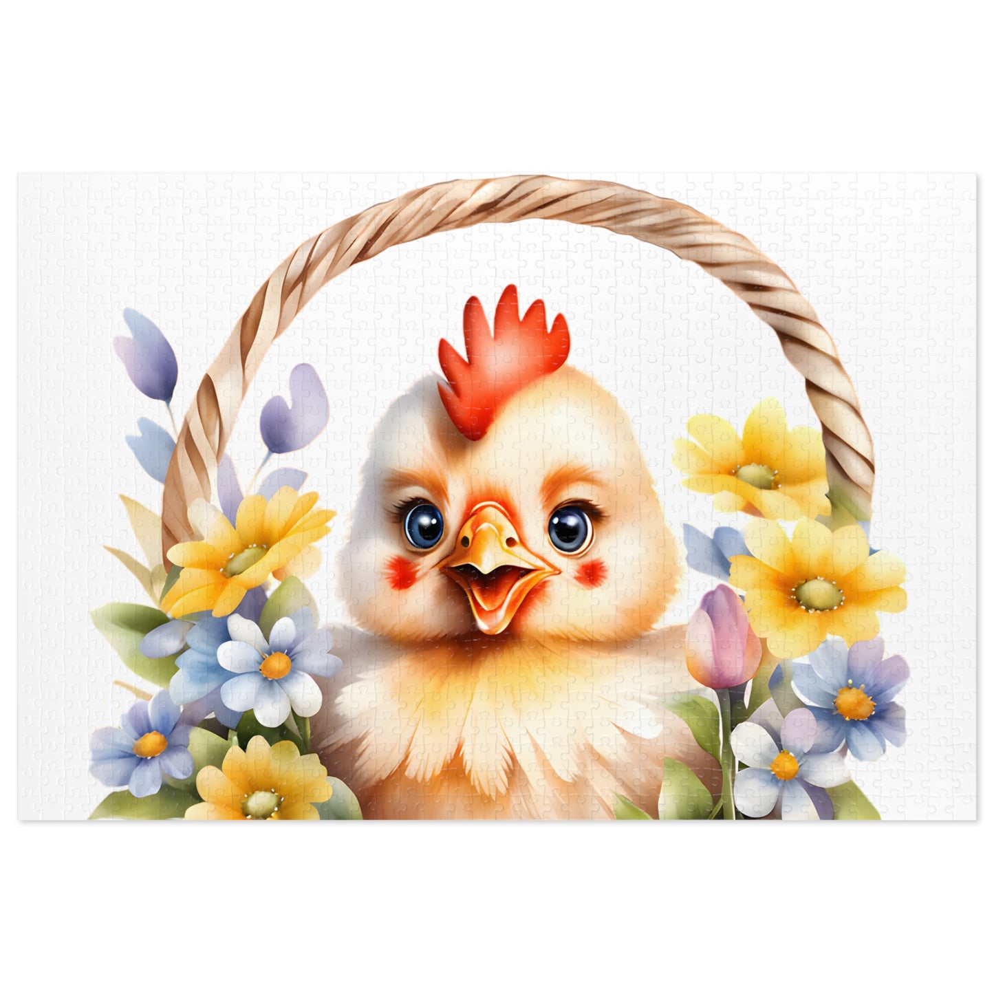 Jigsaw Puzzle, Chicken, Personalised/Non-Personalised (30, 110, 252, 500,1000-Piece)