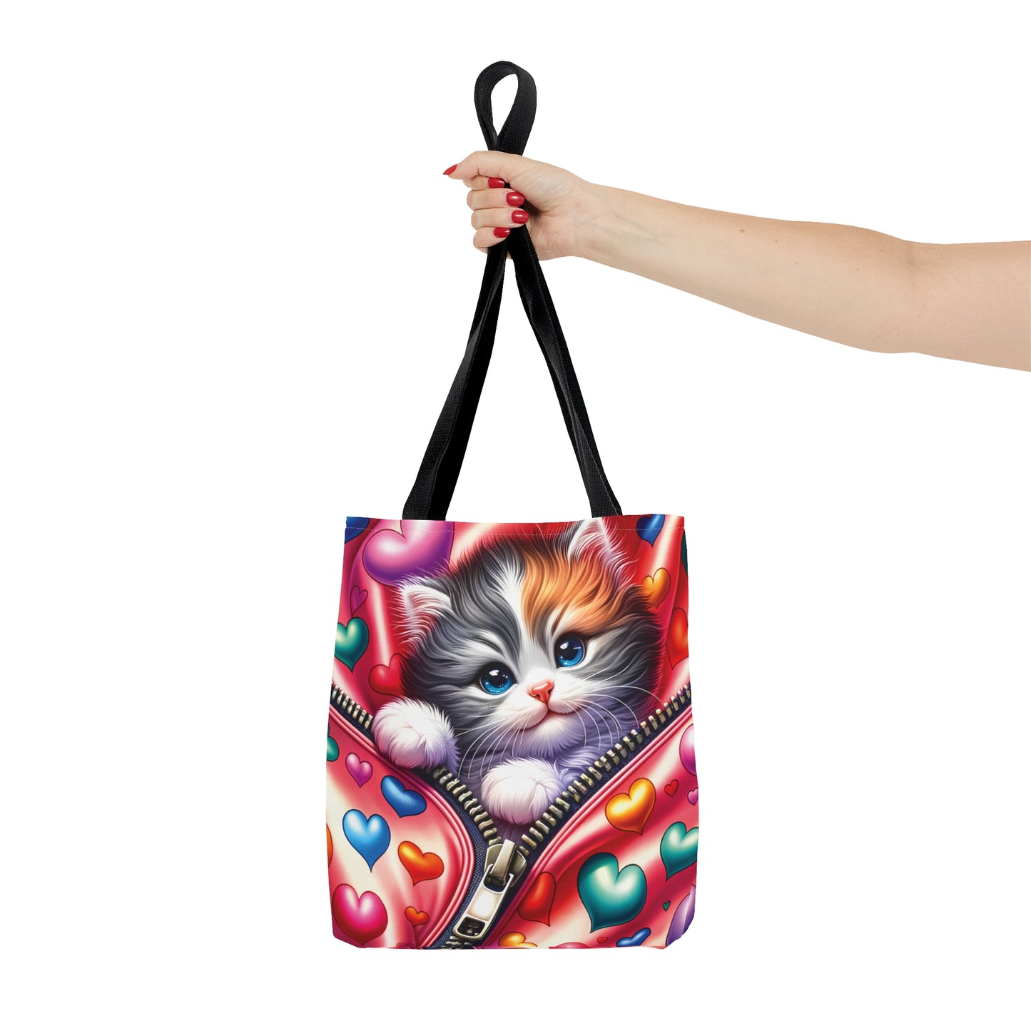 Tote Bag, Cat, Personalised/Non-Personalised Tote bag