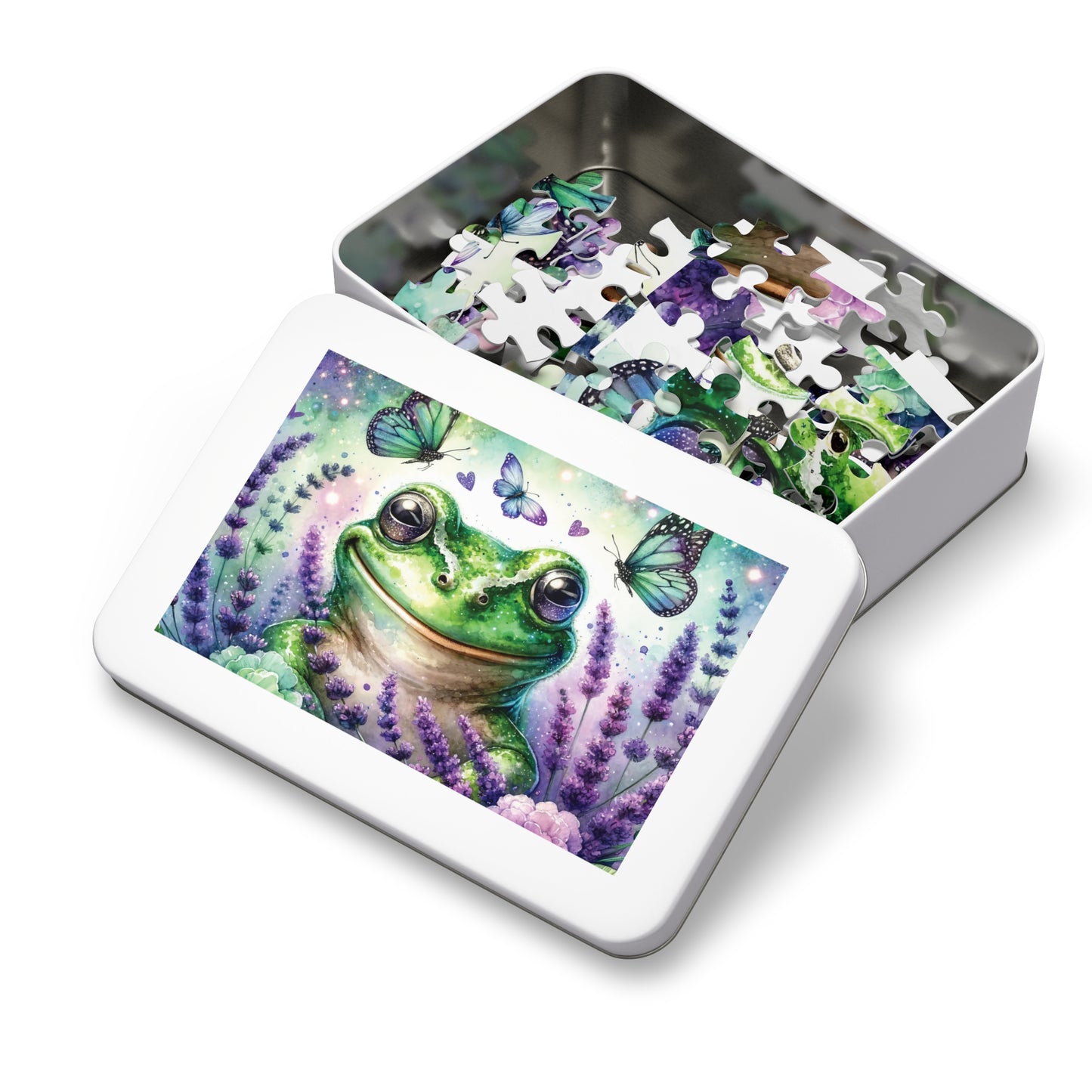 Jigsaw Puzzle, Frog, Personalised/Non-Personalised (30, 110, 252, 500,1000-Piece)