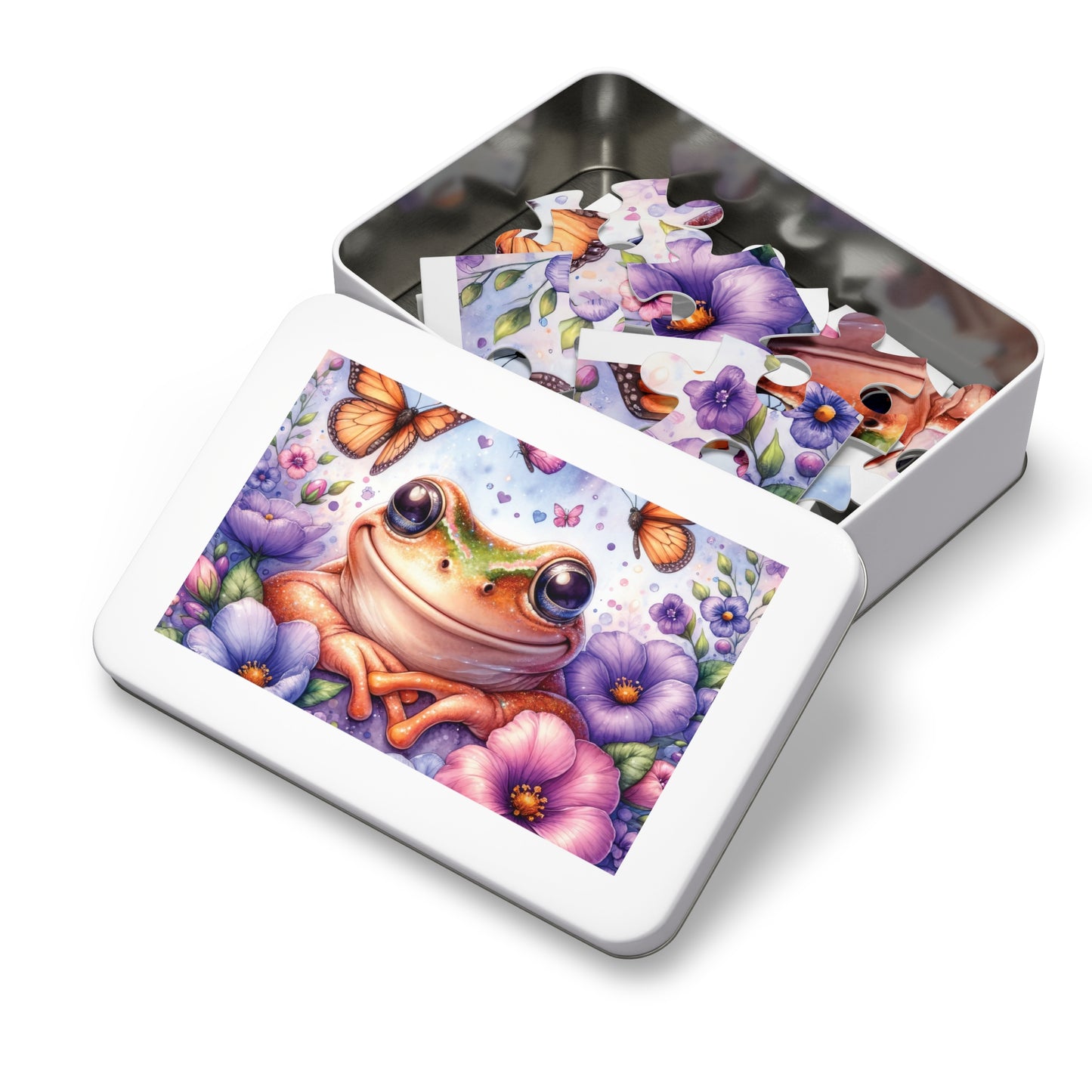 Jigsaw Puzzle, Frog, Personalised/Non-Personalised (30, 110, 252, 500,1000-Piece)