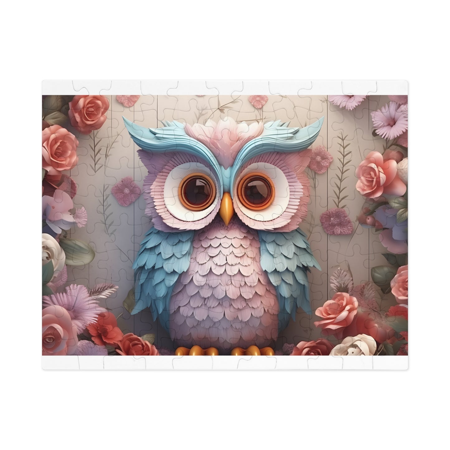 Jigsaw Puzzle, Owl, Personalised/Non-Personalised (30, 110, 252, 500,1000-Piece)