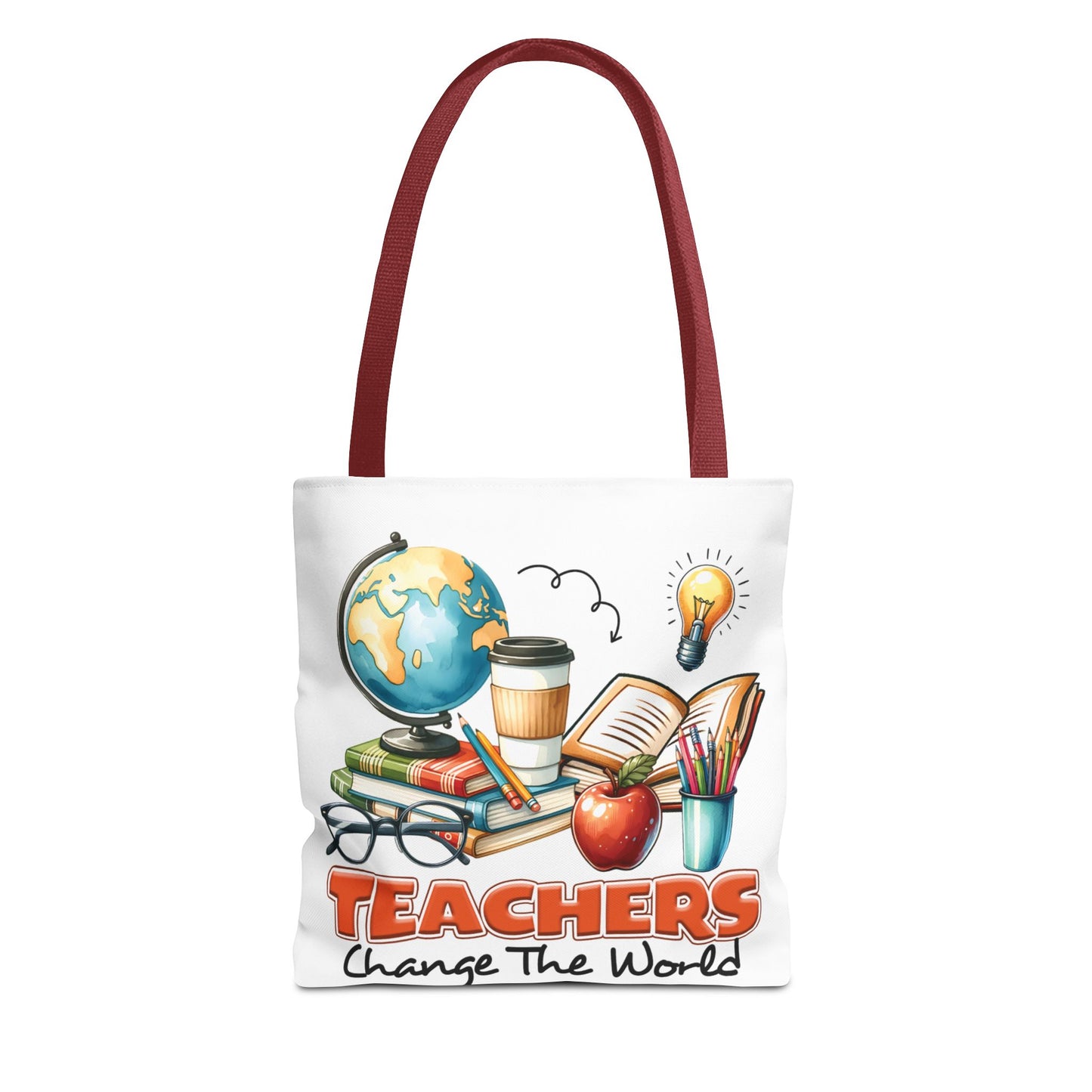 Tote Bag, Teacher, Teachers change the world Personalised/Non-Personalised Tote bag