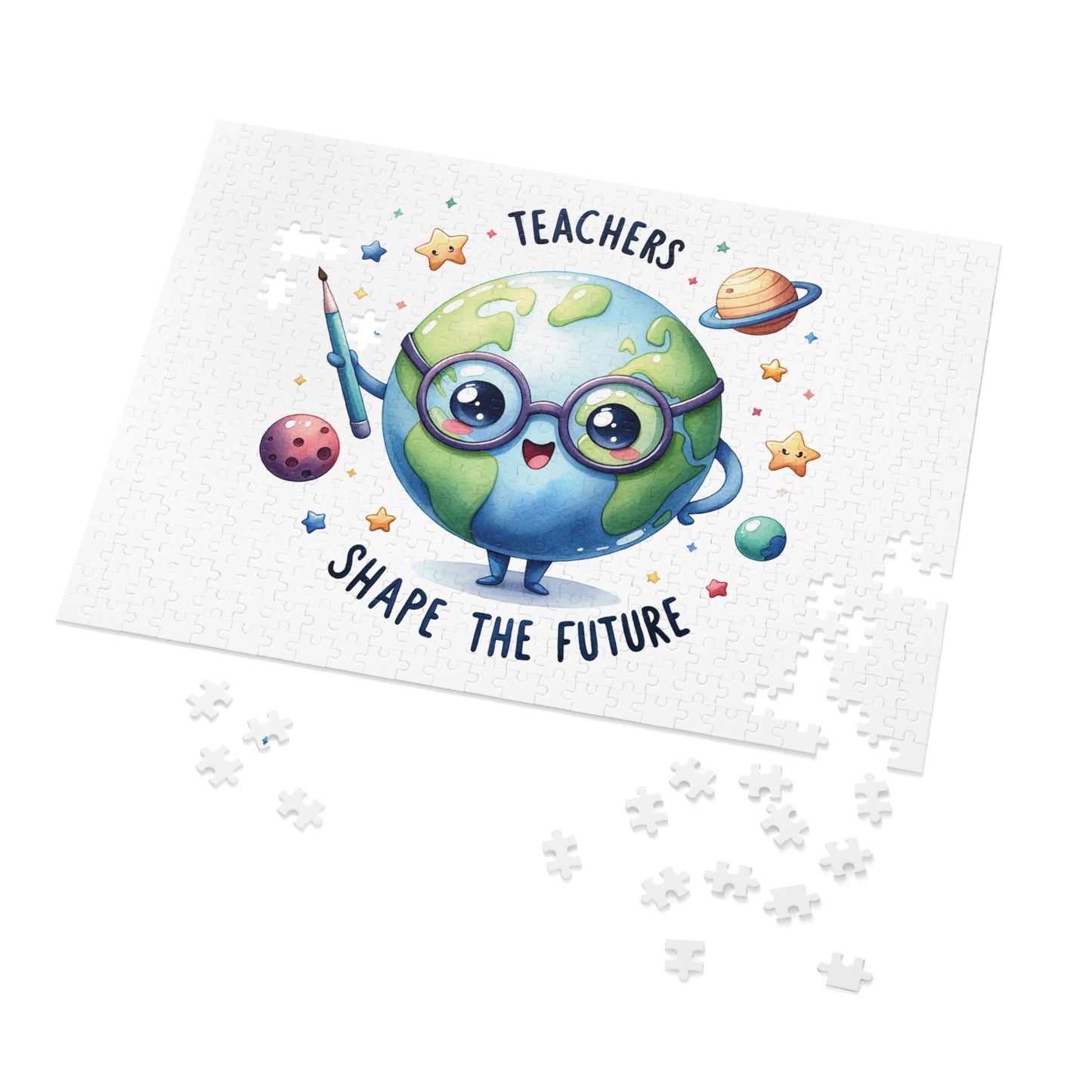 Jigsaw Puzzle, Teacher, Personalised/Non-Personalised (30, 110, 252, 500,1000-Piece)