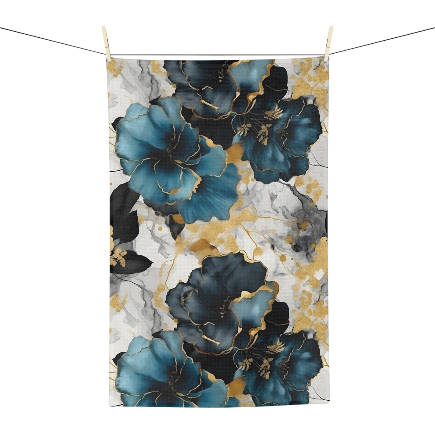 Microfiber Tea Towel Alcohol Ink