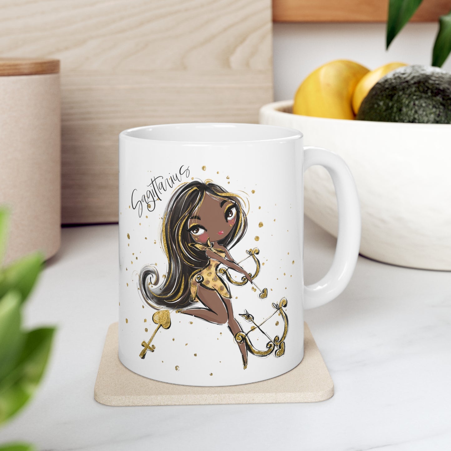 Zodiac Sign, Pisces, Ceramic Mug 11oz