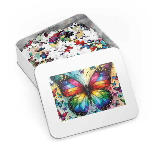 Jigsaw Puzzle, Butterfly Dreams, Personalised/Non-Personalised (30, 110, 252, 500,1000-Piece)