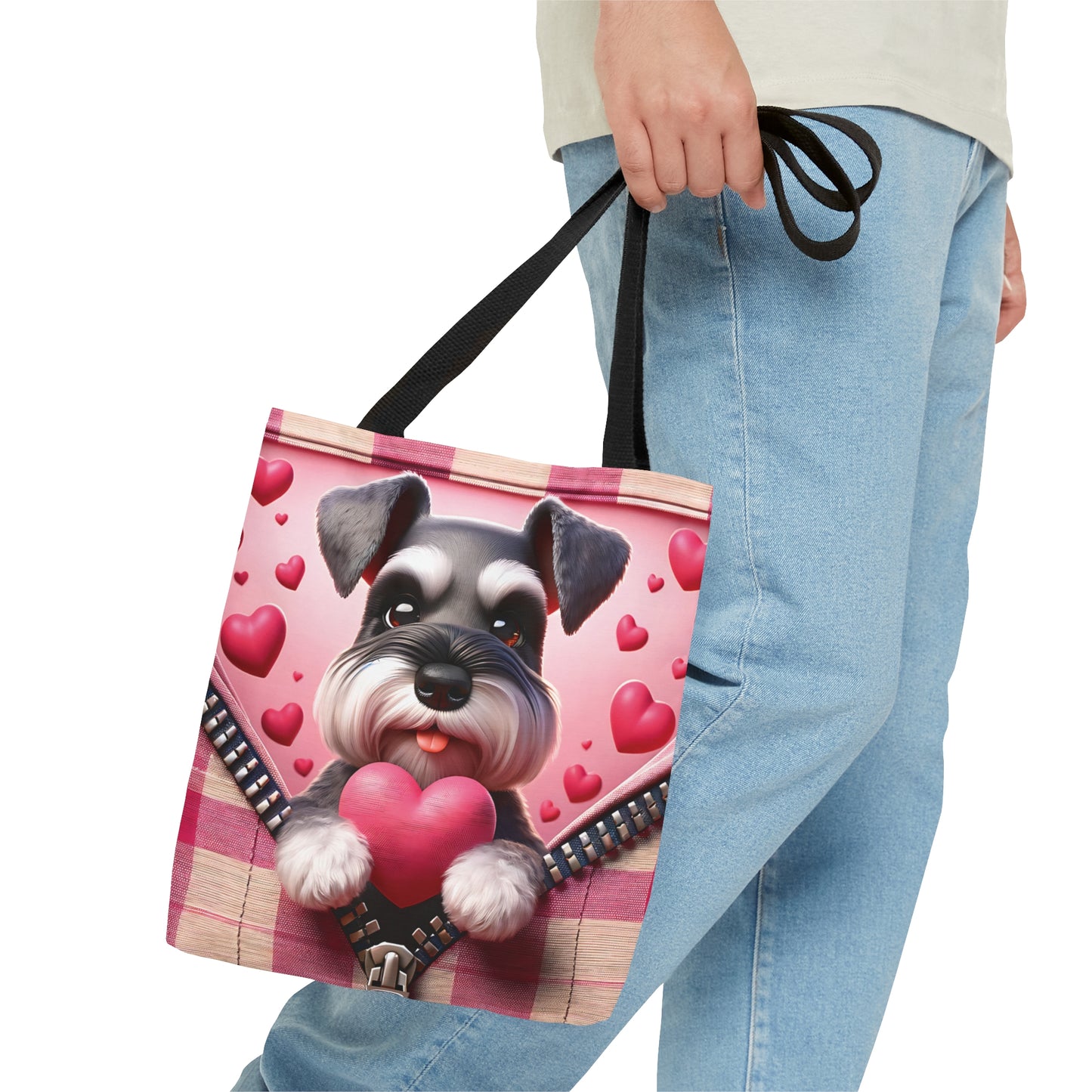 Tote Bag, Cute Dog, Personalised/Non-Personalised Tote bag