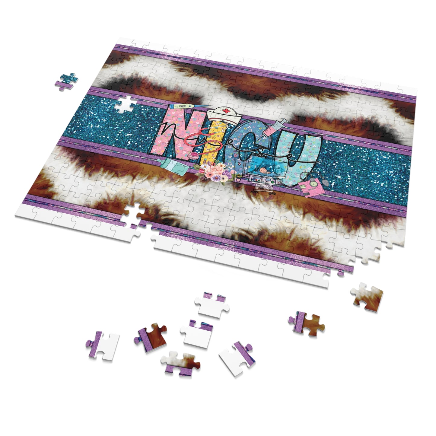 Jigsaw Puzzle, NICU Nurse, Personalised/Non-Personalised (30, 110, 252, 500,1000-Piece)