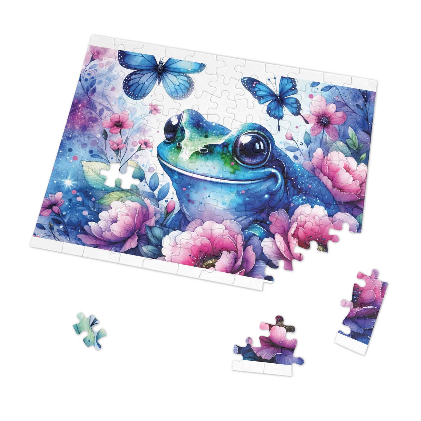 Jigsaw Puzzle, Frog, Personalised/Non-Personalised (30, 110, 252, 500,1000-Piece)