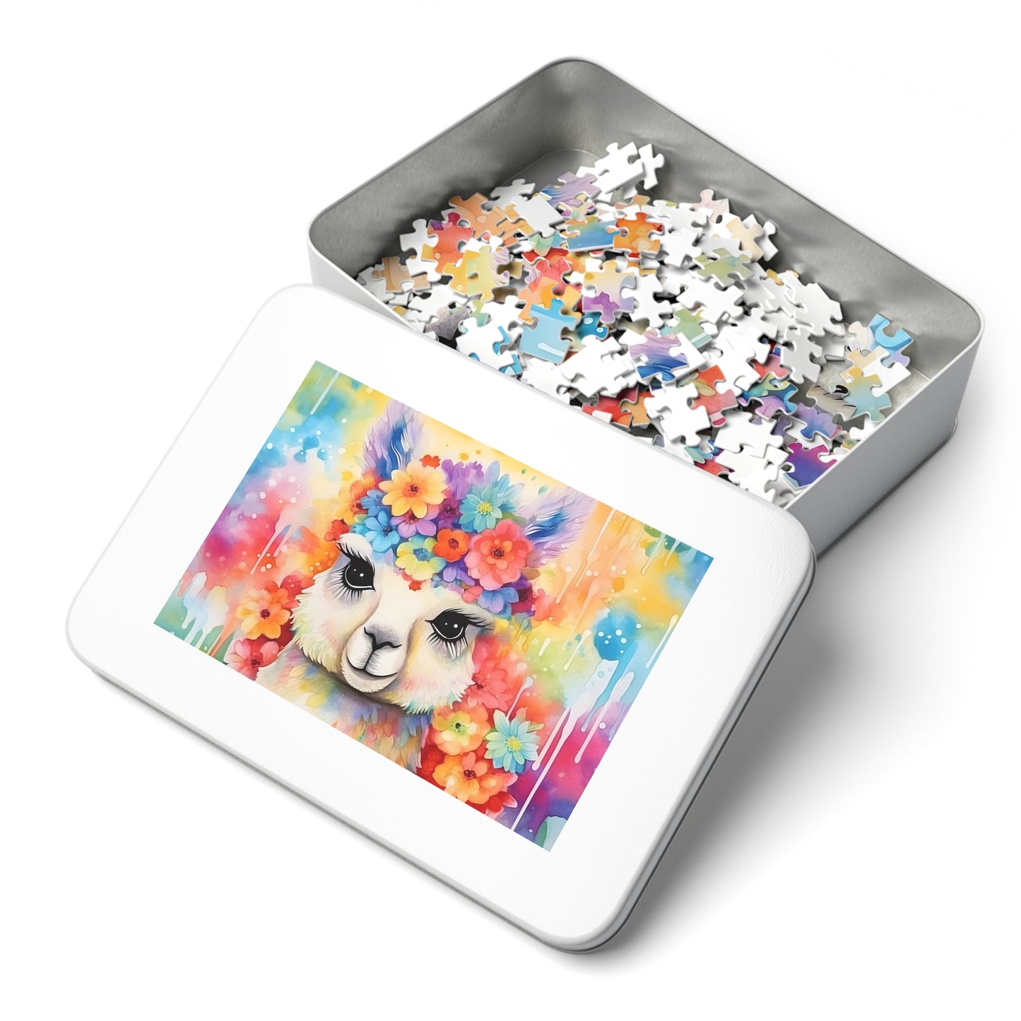 Jigsaw Puzzle, Llama, Personalised/Non-Personalised (30, 110, 252, 500,1000-Piece)