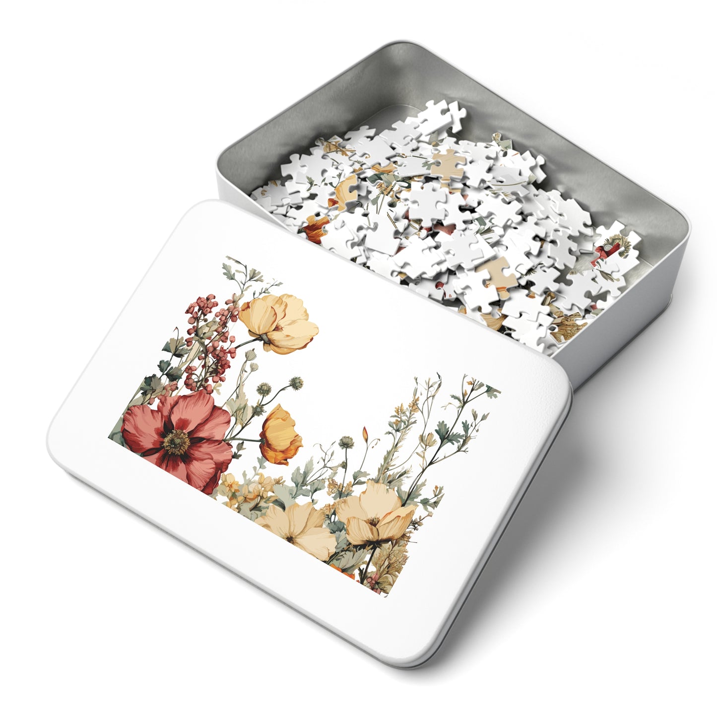 Jigsaw Puzzle, Floral, Personalised/Non-Personalised (30, 110, 252, 500,1000-Piece)