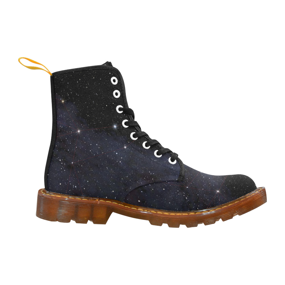 Unicorn constellation in deep space sky Martin Boots For Women Model 1203H