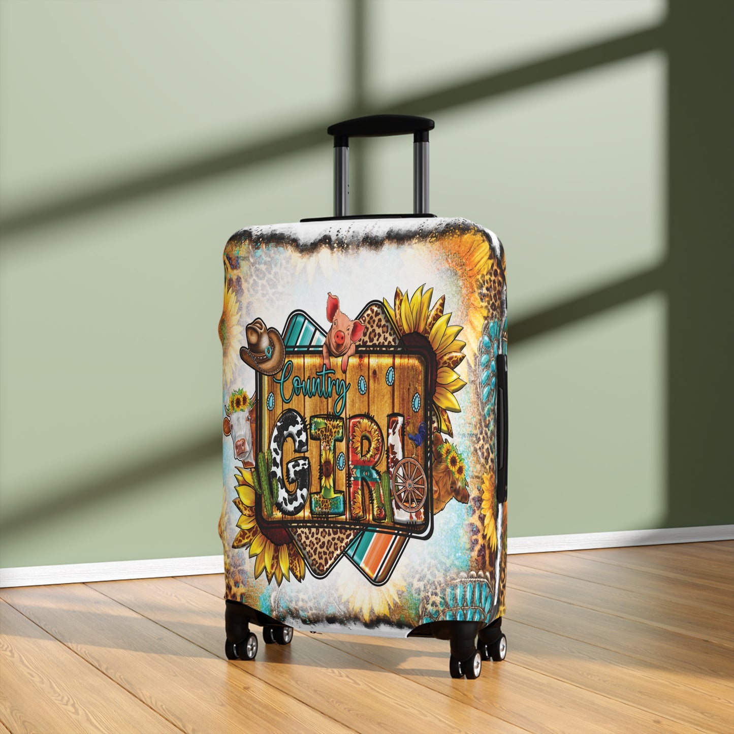 Luggage Cover, Country and Western, Country Girl, awd-1027