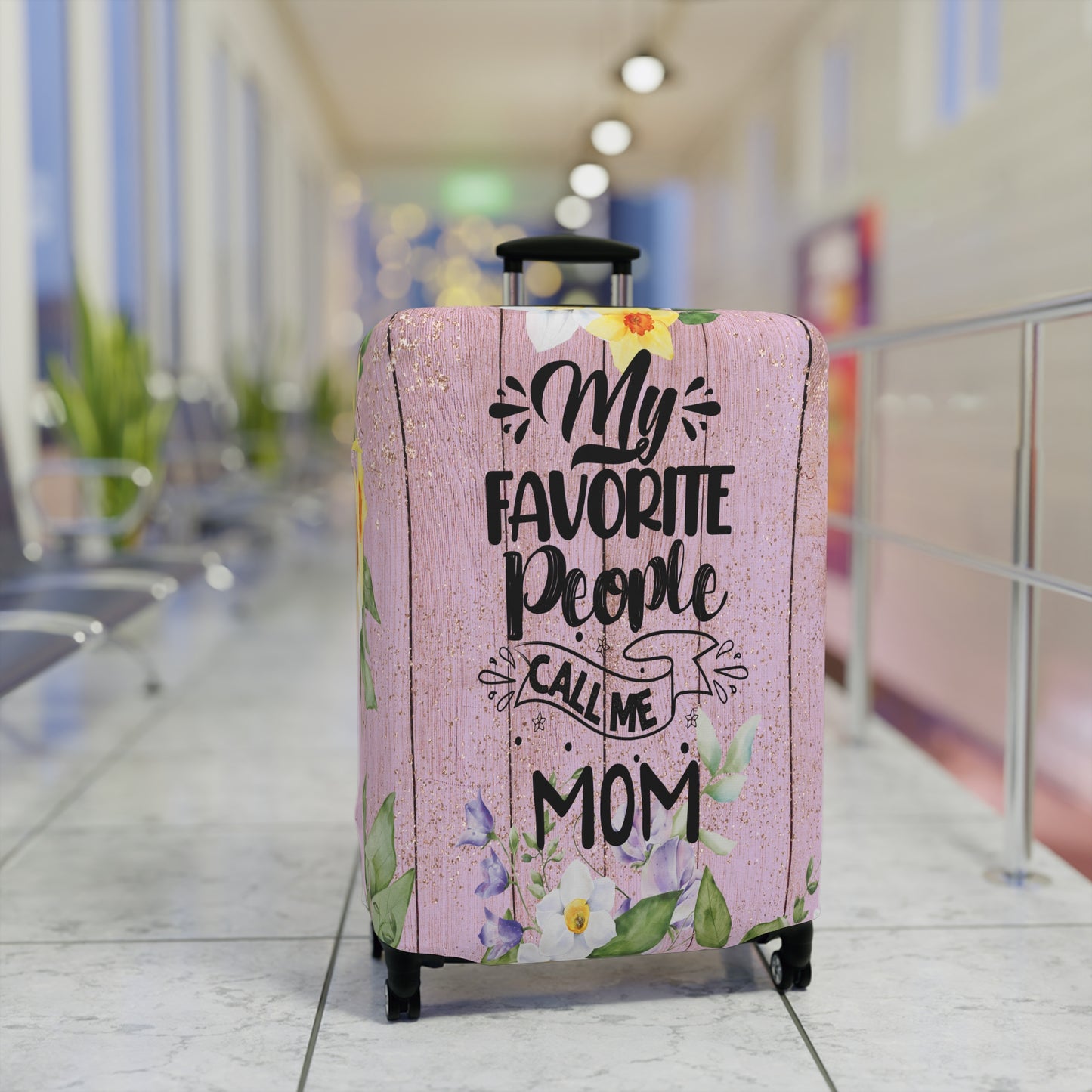 Luggage Cover, My favorite People call me Mom, awd-1363