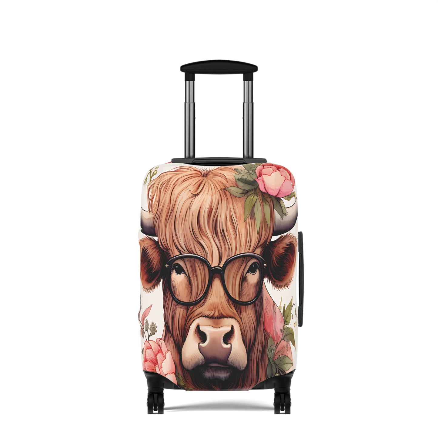 Luggage Cover, Highland Cow, awd-008