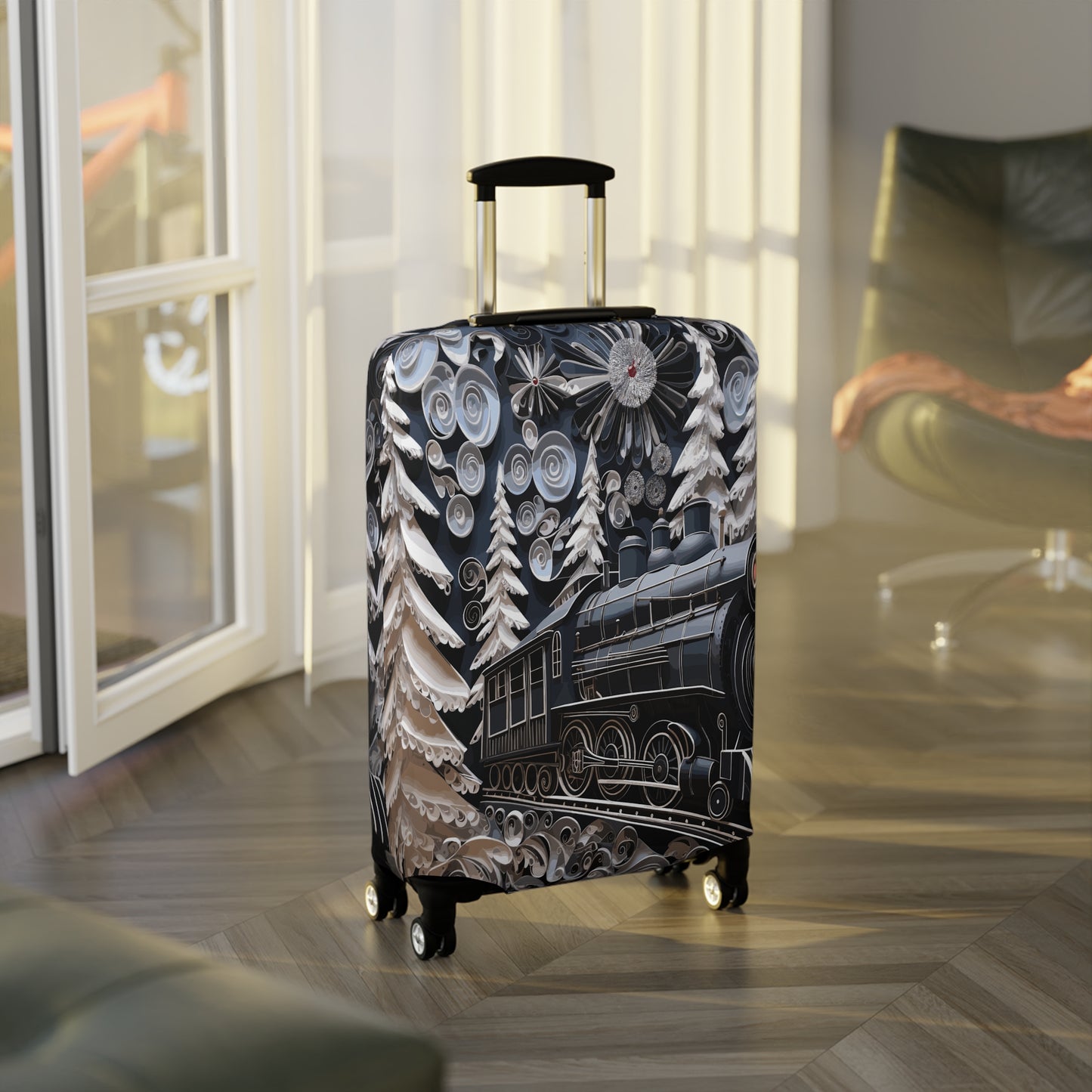 Luggage Cover, Train, awd-318