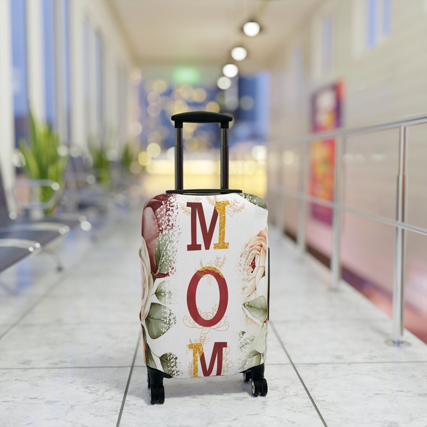 Luggage Cover, Floral, Mom, awd-528