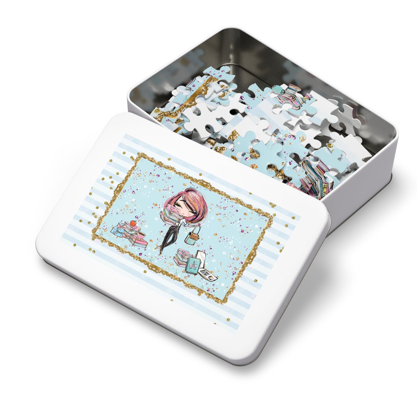 Jigsaw Puzzle, Teacher, Personalised/Non-Personalised (30, 110, 252, 500,1000-Piece)