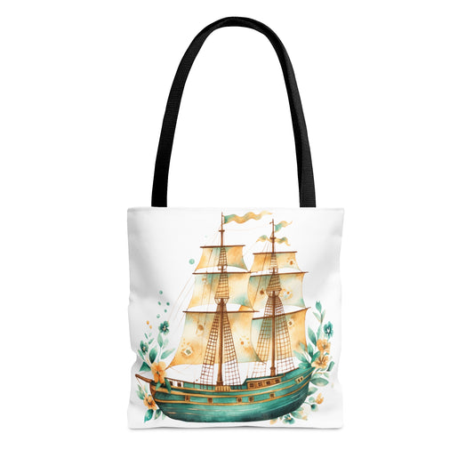 Tote Bag, Nautical bag, Beach Tote Bag