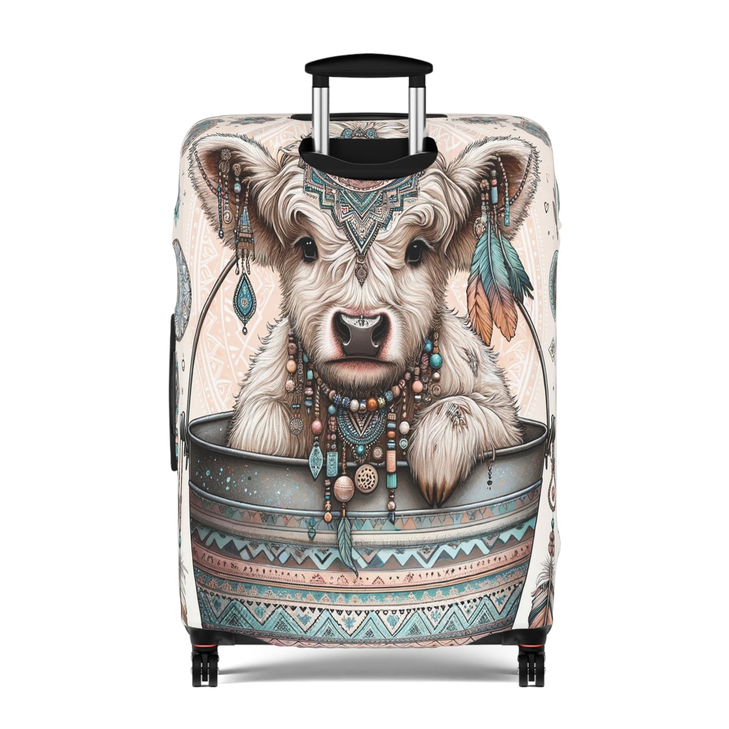 Luggage Cover, Highland Cow, awd-704