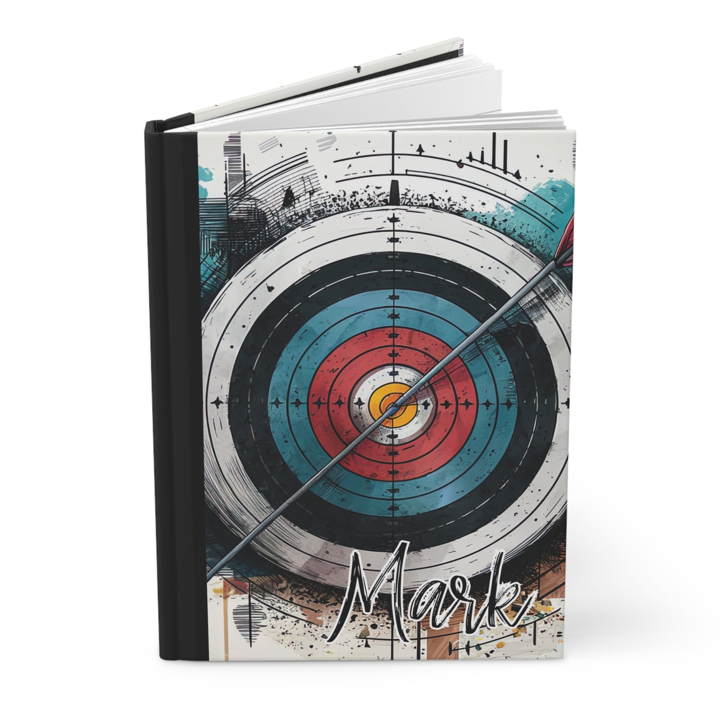 Personalised Hardcover Journal Matte, Archery, awd-1458