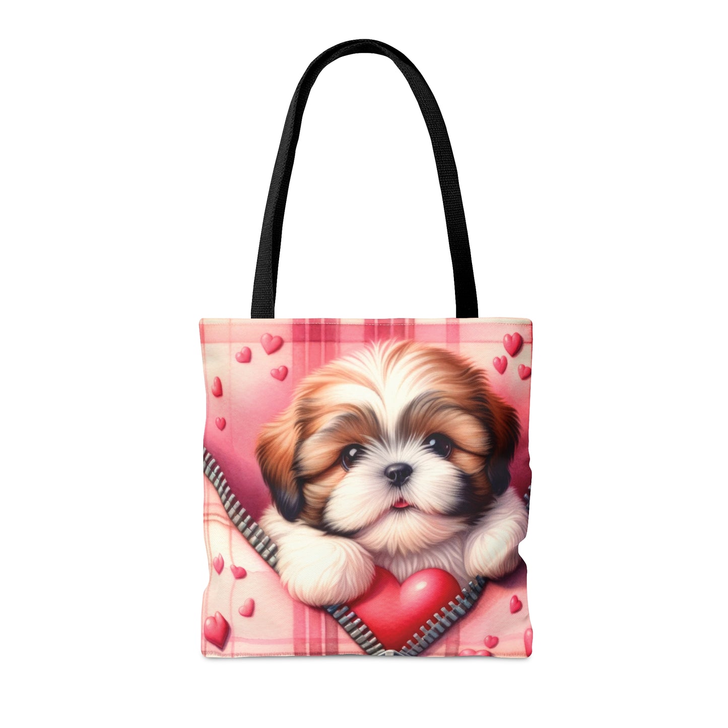 Tote Bag, Cute Dog, Personalised/Non-Personalised Tote bag