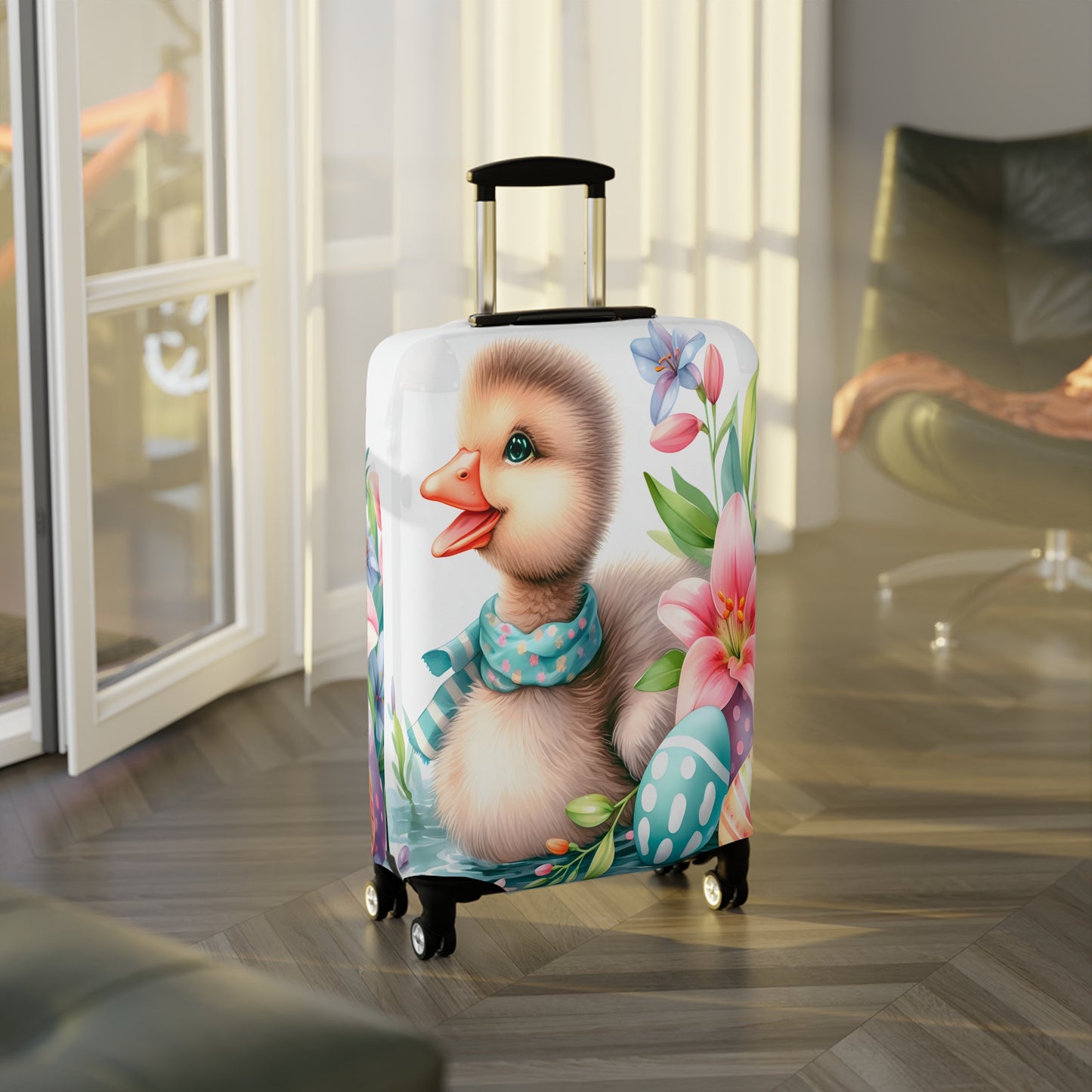 Luggage Cover, Easter, Duck, awd-1628