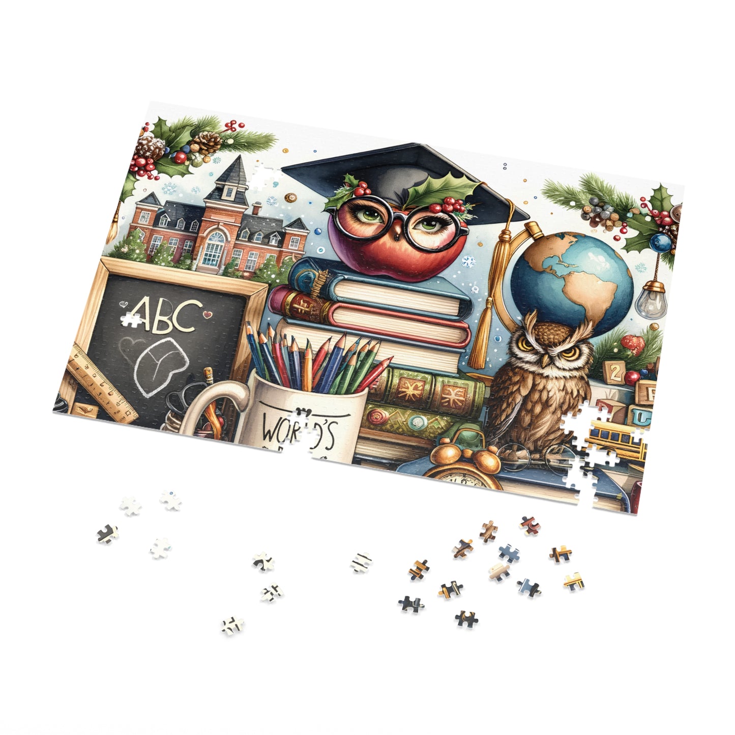 Puzzle Teacher, Personalised/Non-Personalised (30, 110, 252, 500,1000-Piece) awd-660