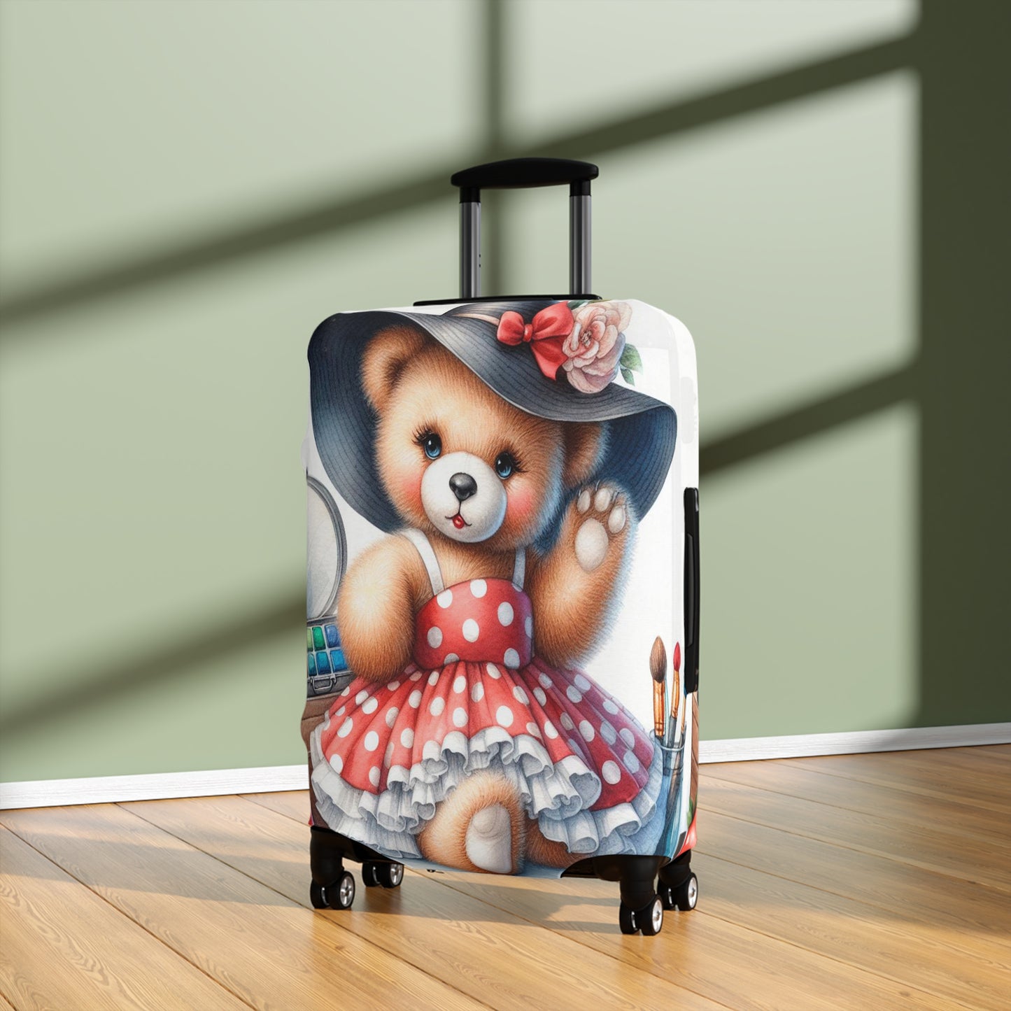 Luggage Cover, Teddy Bear Artist, awd-3028