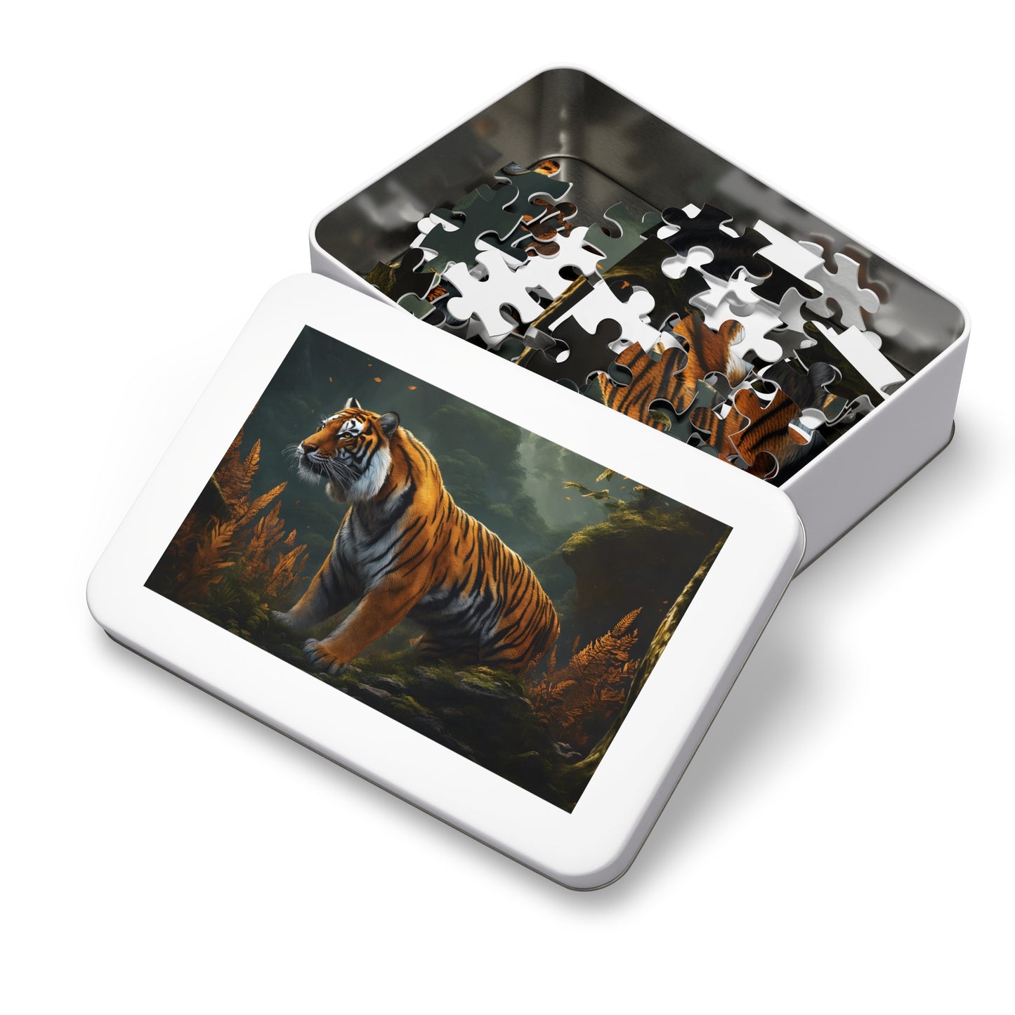 Puzzle, Tiger, Personalised/Non-Personalised (30, 110, 252, 500,1000-Piece)