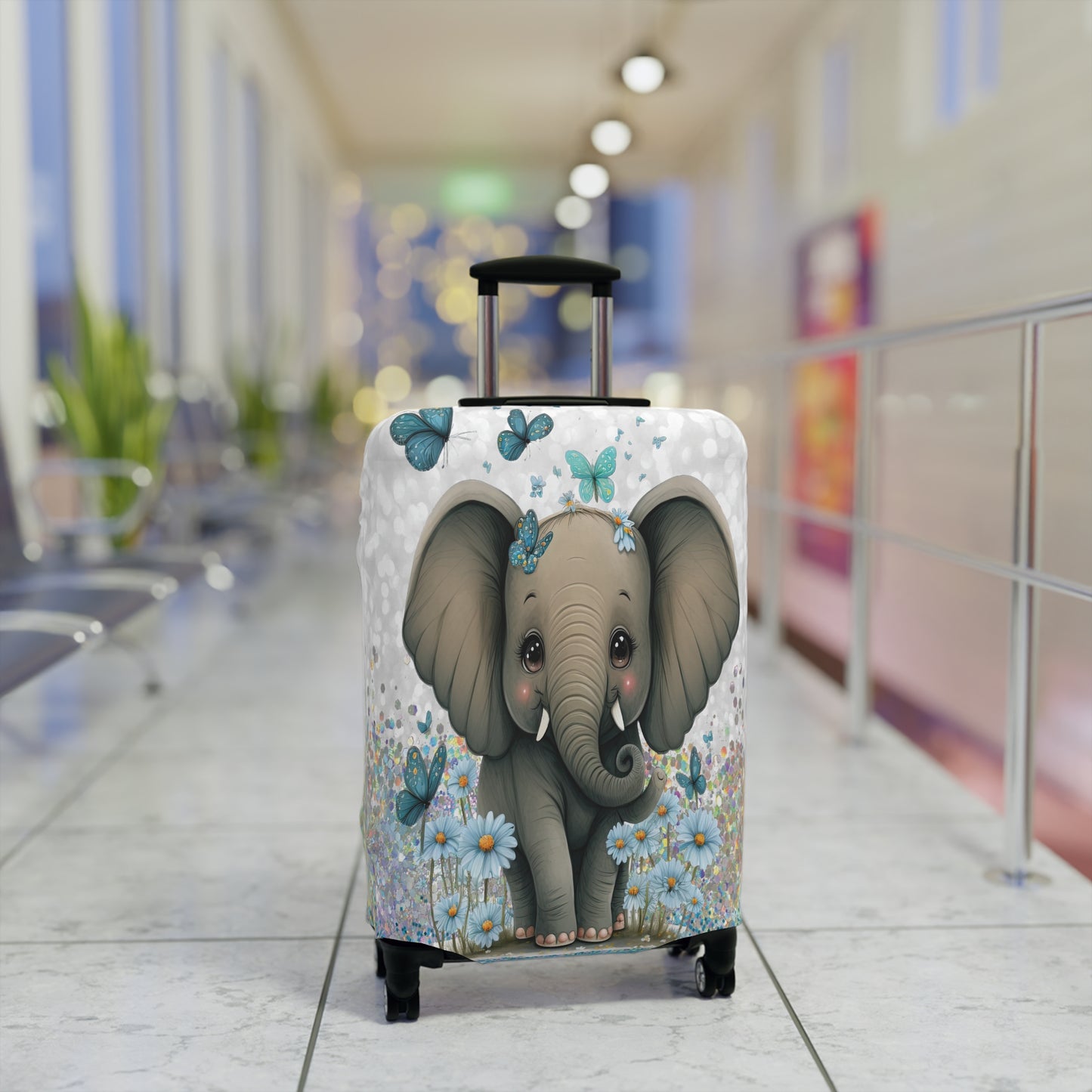 Luggage Cover, Elephant, awd-224